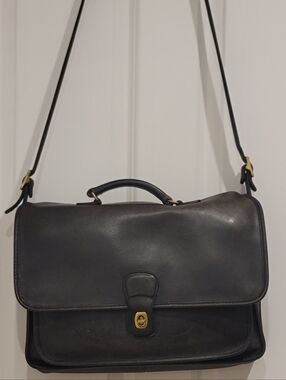 Vintage Coach Leather Breifcase.